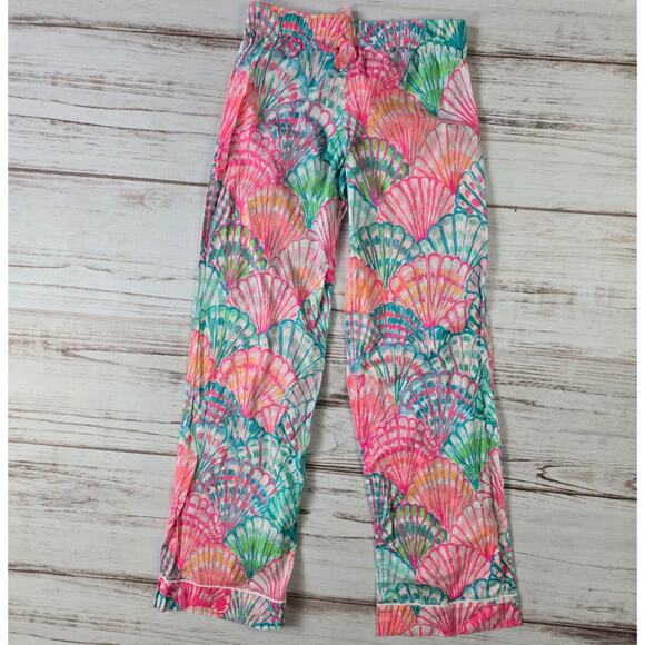 Lilly Pulitzer Oh Shello Cotton Pajama Pants sz xs - Picture 6 of 6
